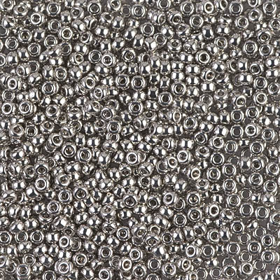 0194 - 2g Size 11/0 Miyuki seed beads in Palladium Plated