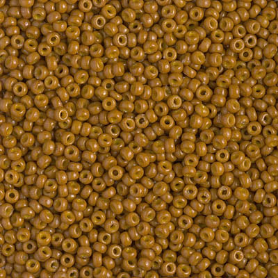 4460 - 10g Size 8/0 Miyuki seed beads in Duracoat Opaque Toast