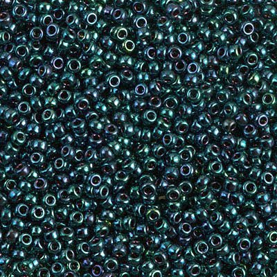 0467 - 50g Size 11/0 Miyuki seed beads in Metallic Indigo Iris