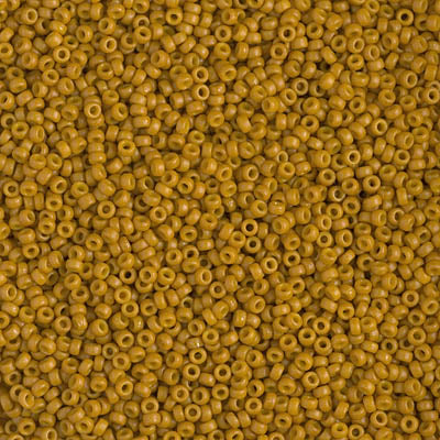 4456 - 25g Size 15/0 Miyuki seed beads in Duracoat Opaque Hawthorne