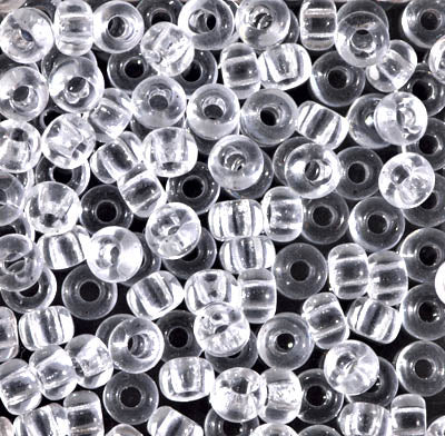 0131 - 10g Size 6/0 Miyuki seed beads in Crystal
