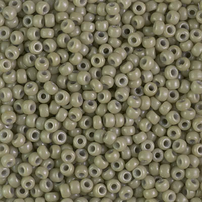 4474 - 10g Size 8/0 Miyuki seed beads in Duracoat Opaque Cactus