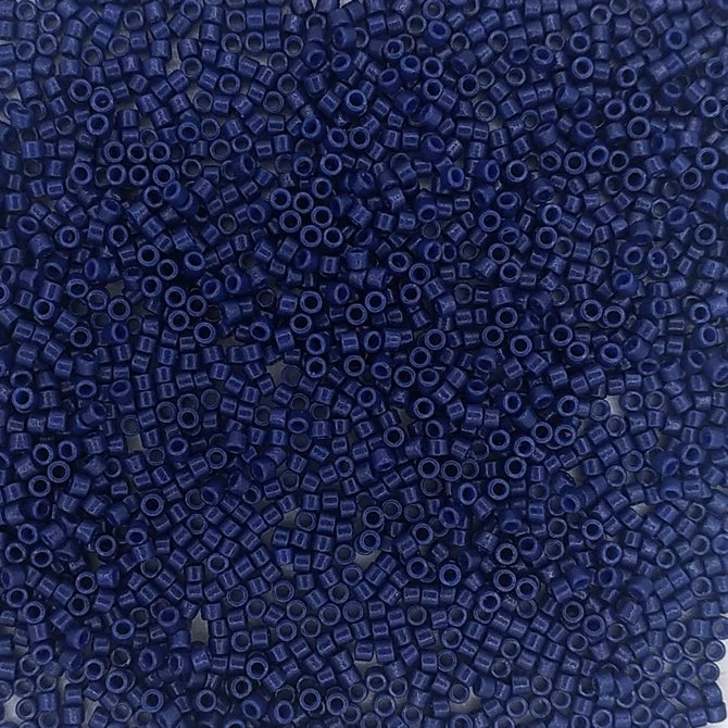 DB2143 - 1g Size 11/0 delicas in Duracoat Opaque Navy Blue