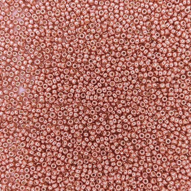 5103 - 10g Size 11/0 Miyuki seed beads in Duracoat Galvanised Bright Copper