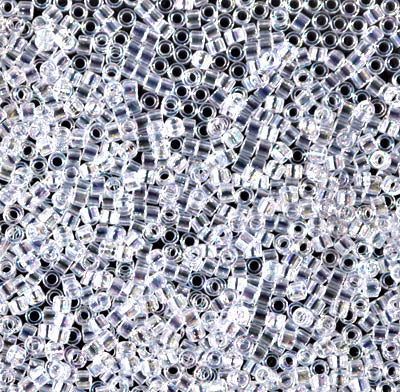 DB0051 - 25g Size 11/0 delicas in Crystal AB