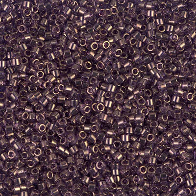 DB0117 - 25g Size 11/0 delicas in Lavender Blue Gold Lustre