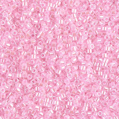 DB0244 - 5g Size 11/0 delicas in Pink Ceylon