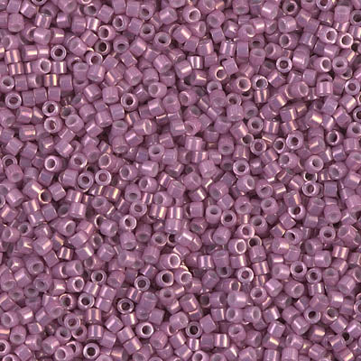 DB0253 - 25g Size 11/0 delicas in Opaque Dark Orchid Lustre