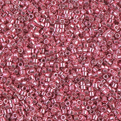 DB0420 - 1g Size 11/0 delicas in Galvanised Pink