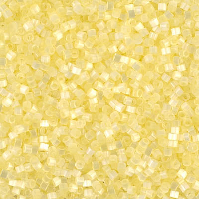 DB0823 - 1g Size 11/0 delicas in Lemon Ice Silk Satin