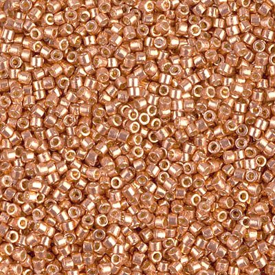 DB1836 - 5g Size 11/0 delicas in Duracoat Galvanised Muscat