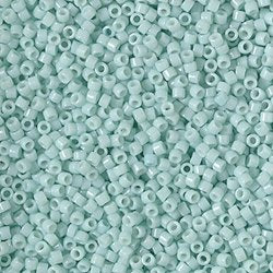 DB2356 - 1g Size 11/0 delicas in Duracoat Opaque Pale Turquoise