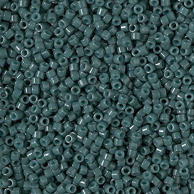 DB2358 - 5g Size 11/0 delicas in Duracoat Opaque Evergreen
