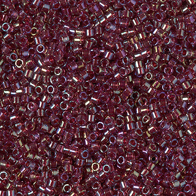 DB2375 - 5g Size 11/0 delicas in Fancy lined Rust