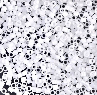 DBM0851 - 5g Size 10/0 delicas in Matt Crystal AB