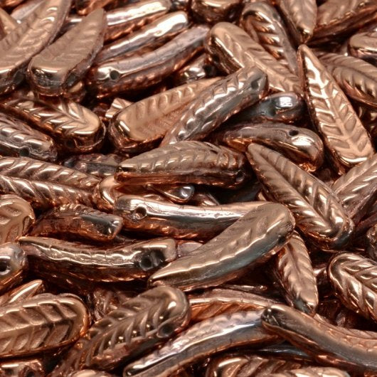 10 x bird feathers in Full Capri Gold (5x17mm)