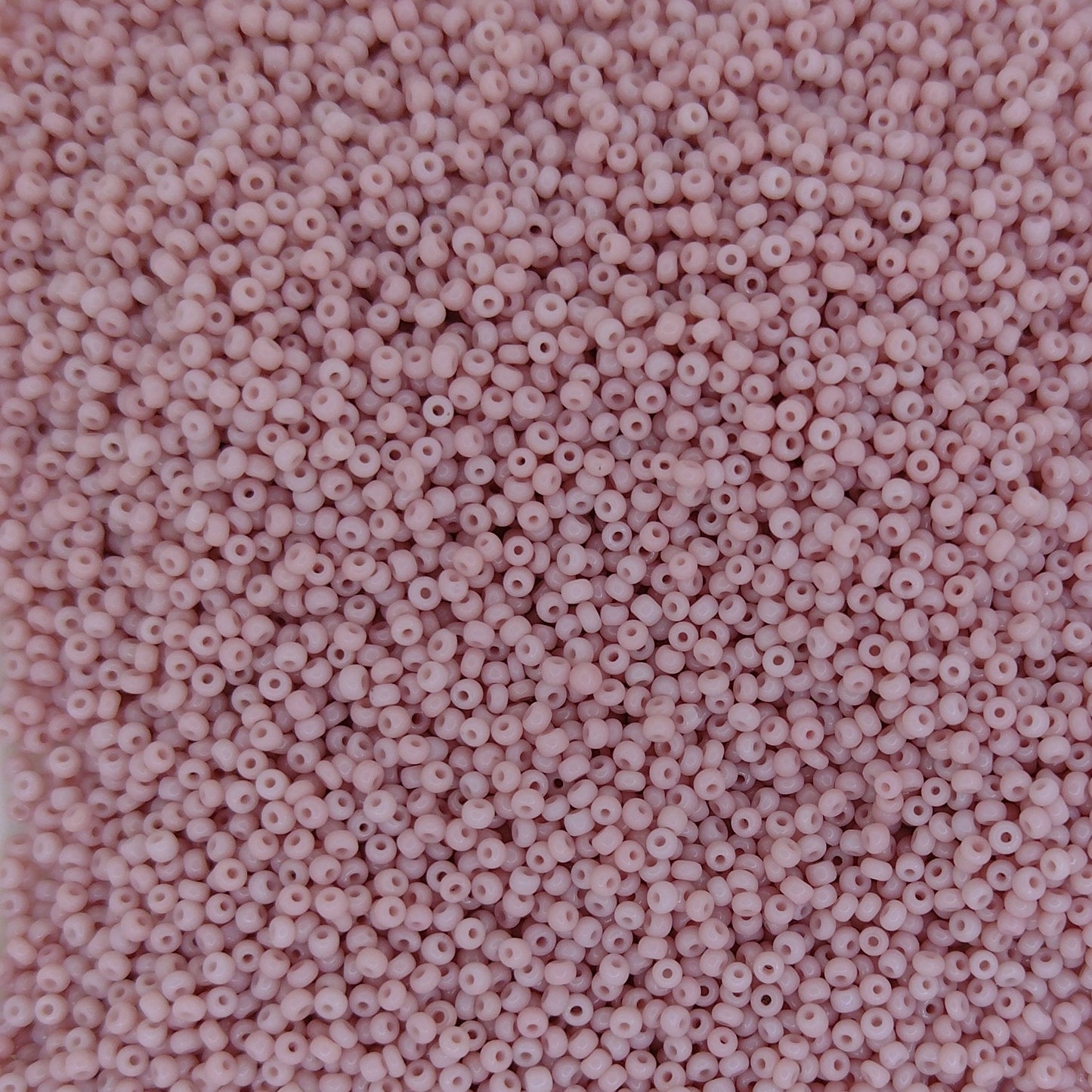 5g Size 16/0 Preciosa seed beads in Dusky Pink