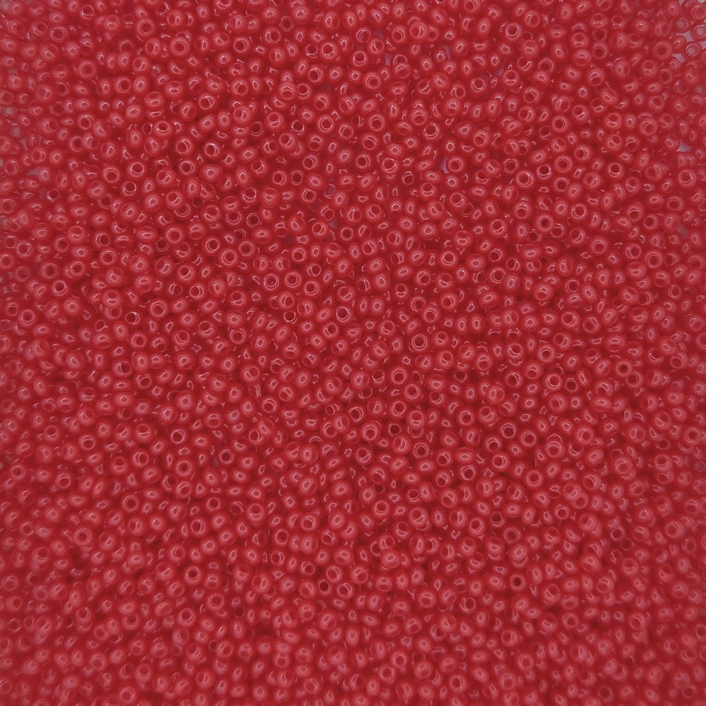5g Size 16/0 Preciosa seed beads in Red
