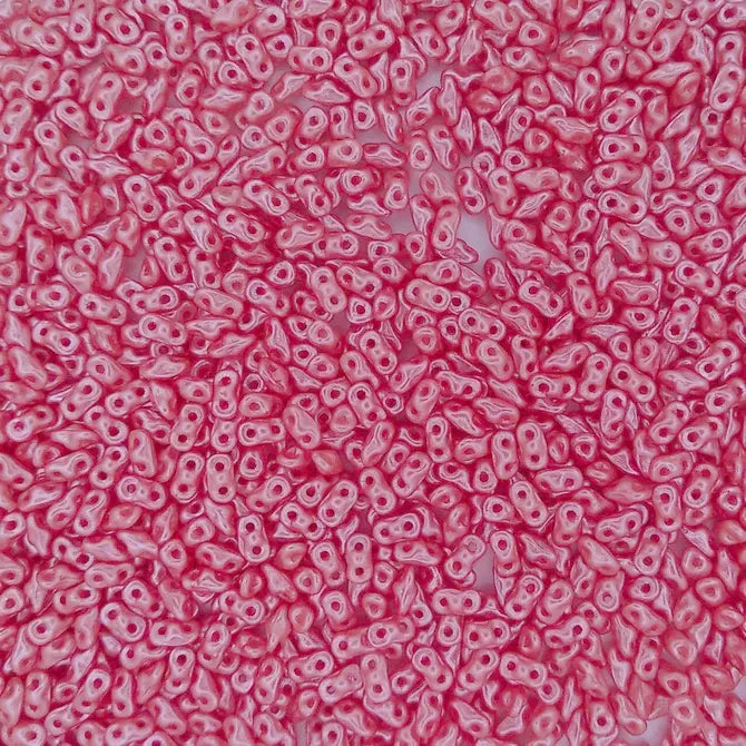 5g Super8 beads in Pastel Light Coral