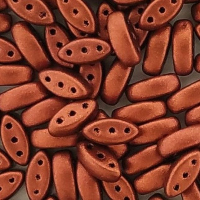 50 x Cali beads in Copper