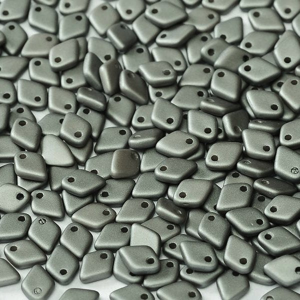 5g Dragon Scale beads in Metallic Steel