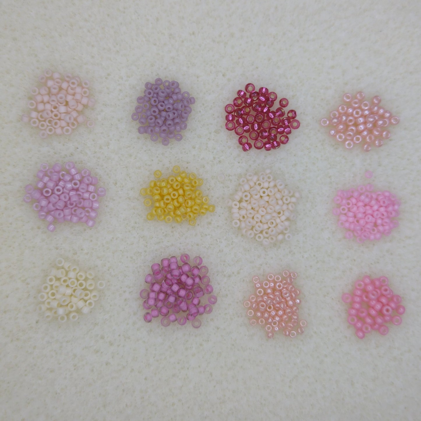 Bead Kit - Jean Power's Summer 2025 Beadalong in Pinks and Cream