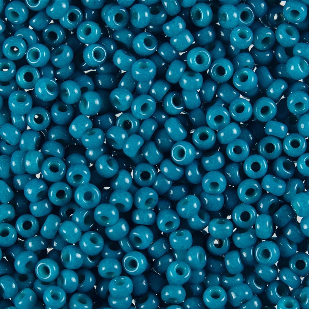 1471 - 10g Size 11/0 Miyuki seed beads in Opaque Dark Teal