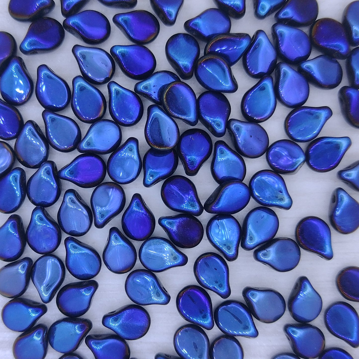 30 x pip beads in Black Full Azuro