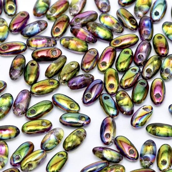 10g rizo beads in Magic Orchid