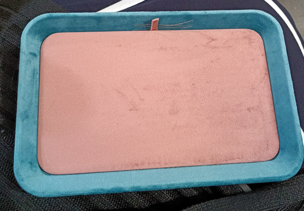 Large Padded Bead Mat in Vintage Rose - Louisa