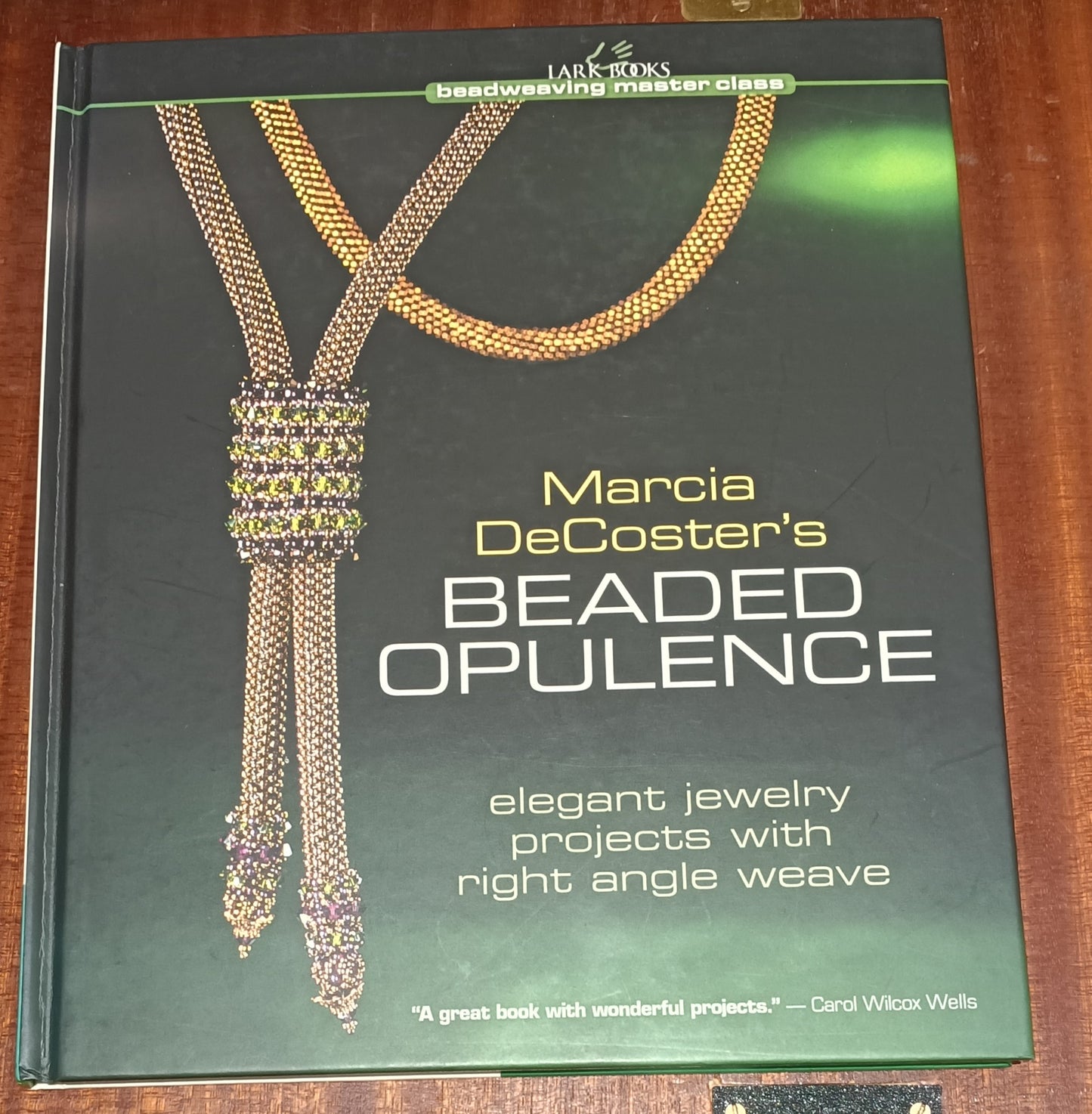 Hardback book - Beaded Opulence by Marcia DeCoster