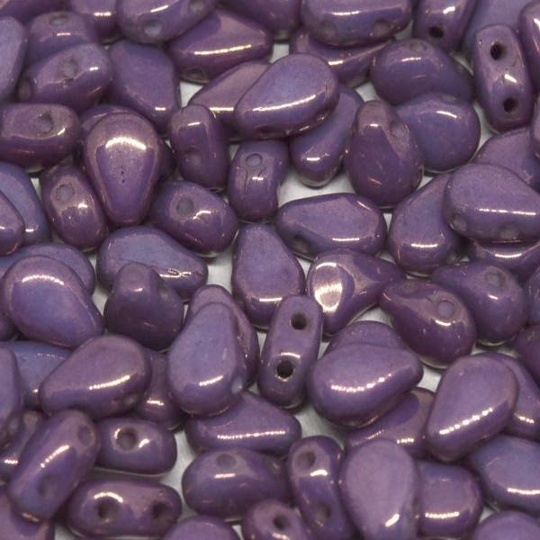 20 x Round DropDuo in Lila Vega Lustre