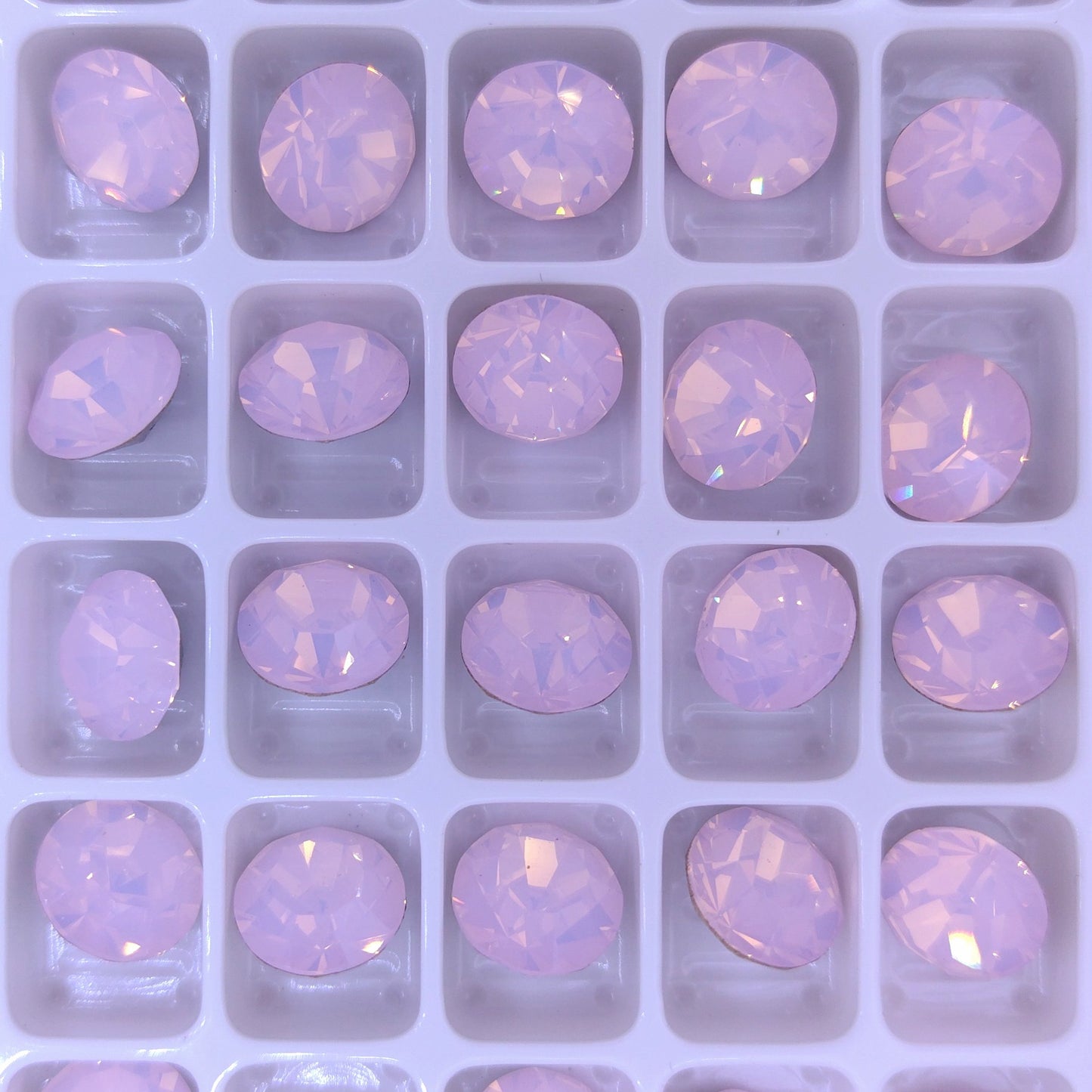 SS39 or 8.3mm Chaton Maxima in Rose Opal (Preciosa)