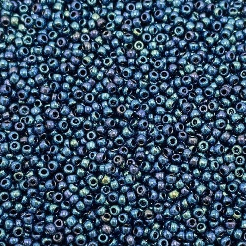 088 - 5g Size 15/0 Toho seed beads in Metallic Cosmos