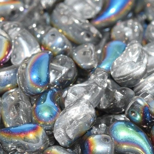 20 x Right Zoliduo beads in Crystal Vitrail