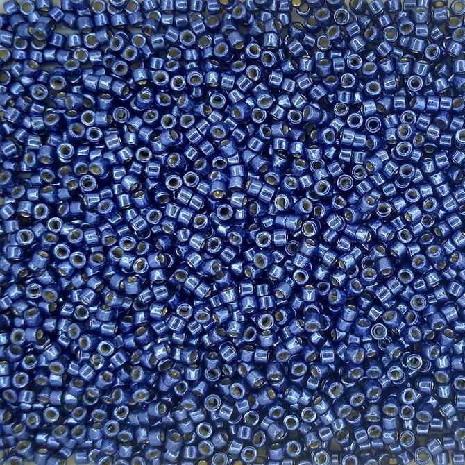 DB2517 - 5g Size 11/0 delicas in Duracoat Galvanised Mermaid Blue