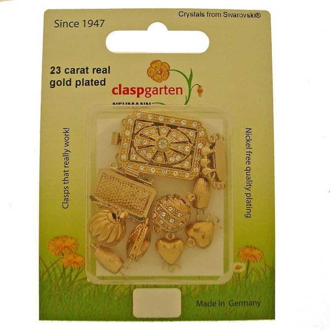 Mystery pack of Claspgarten clasps in Gold