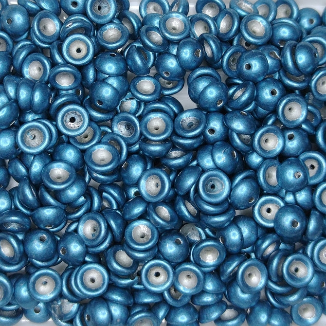 5g Teacups in Saturated Metallic Queztal Green