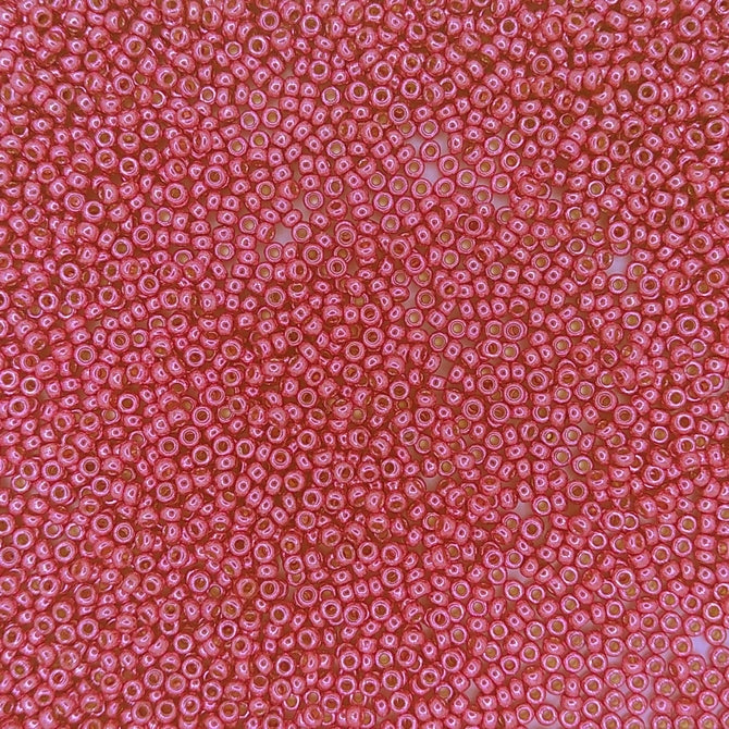 4210 - 10g Size 11/0 Miyuki seed beads in Duracoat Galvanised Hot Pink