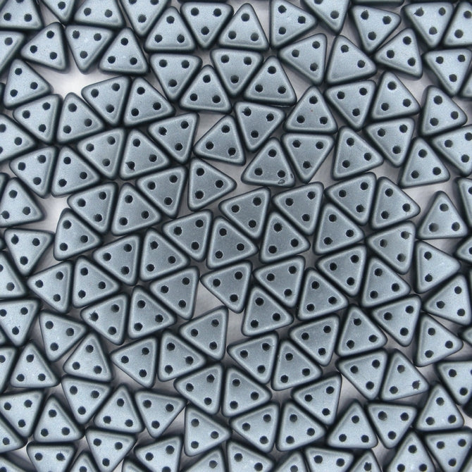 25 x eMMA beads in Pastel Charcoal