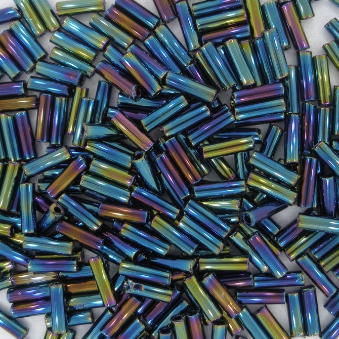 10g x 6mm Matsuno Bugles in Multi Iris AB