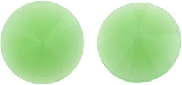 14mm rivoli in Green Alabaster (Matubo)