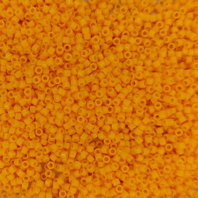 DB2103 - 1g Size 11/0 delicas in Duracoat Opaque Light Squash