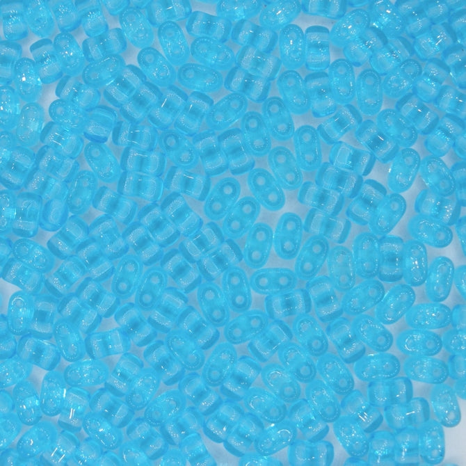 10g Bi-bo beads in Aqua