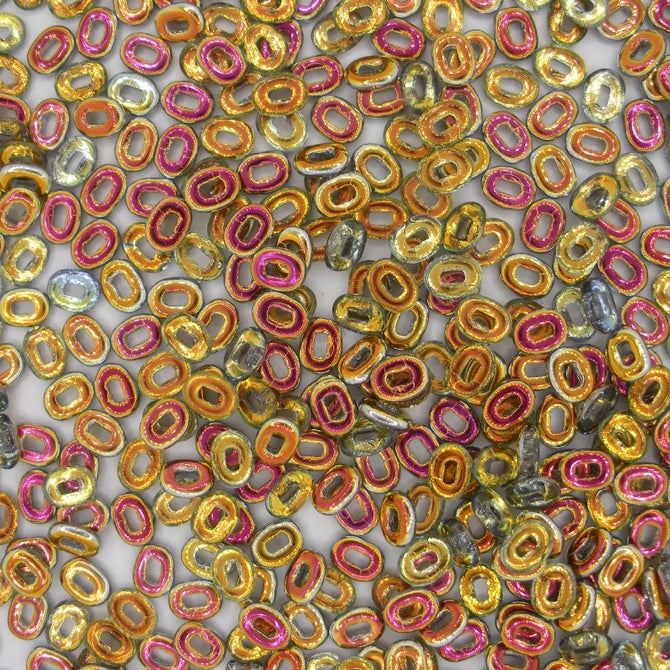 3g One beads in Crystal Marea