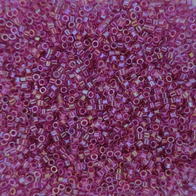 DB2389 - 25g Size 11/0 delicas in Inside Magenta