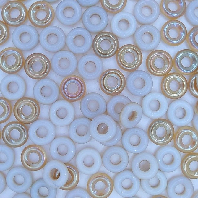 10mm ring in Alabaster Celsian