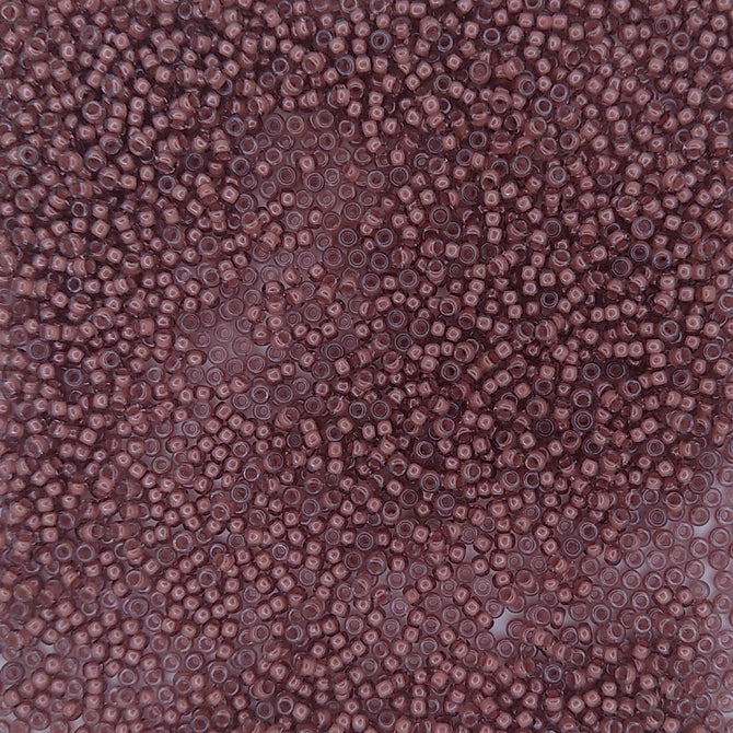 0364 - 10g Size 11/0 Miyuki seed beads in Lined Berry Lustre