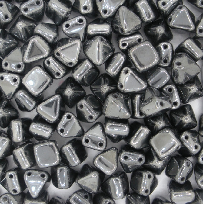 10 x 6mm pyramids in Full Gunmetal