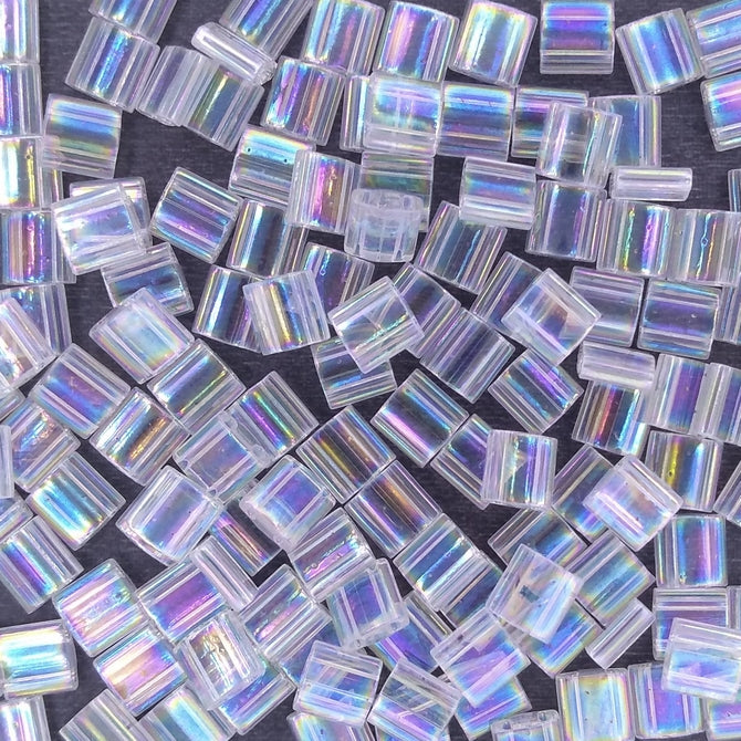 TL0250 - 5g Tila beads in Crystal AB